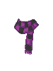 Deathnotes Purple Scarf