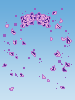 Folhas Caindo Rosa