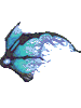 Blue Pompous Phoenix Wings