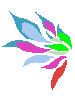 Coloured Bloomy Wings