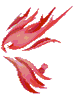 Smooth Red Wings