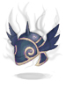 Blue Dark Lord Helm