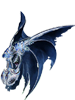Blue Evil Wings