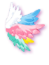 Colored Angel Wings